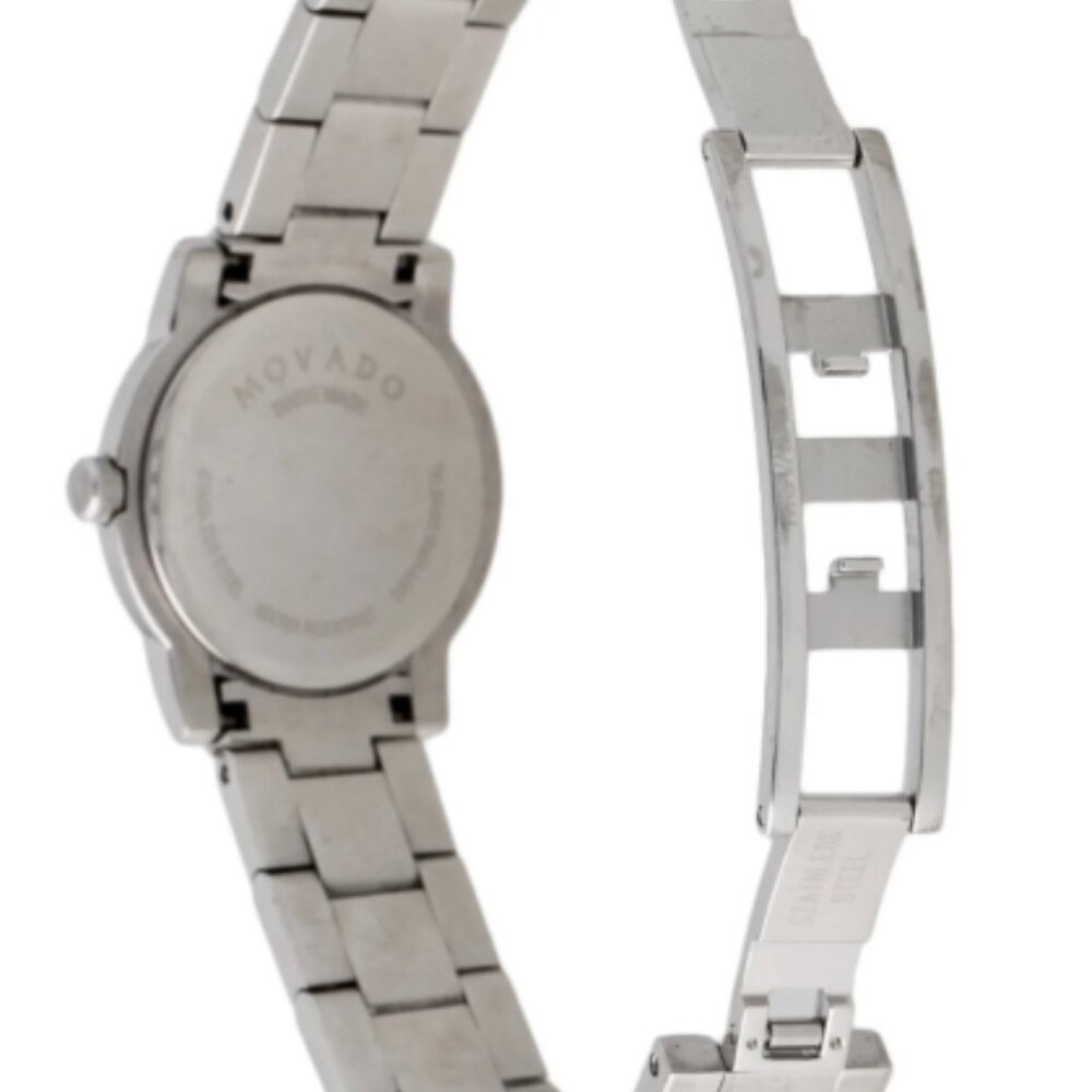 Movado Junior Sport Stainless Steel Ladies Watch - Picture 2 of 4